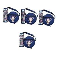 Algopix Similar Product 7 - ERINGOGO 4pcs Sanskrit Drum Bag Drum