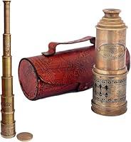 Algopix Similar Product 12 - Antique Telescope 1915 London Brass
