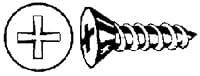 Algopix Similar Product 1 - 6 X 12 Phillips Flat Head Stainless