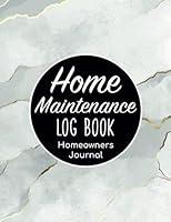 Algopix Similar Product 11 - Home Maintenance Log Book  Homeowners