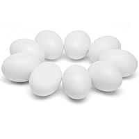Algopix Similar Product 16 - SallyFashion Wooden Fake Eggs9 Pieces