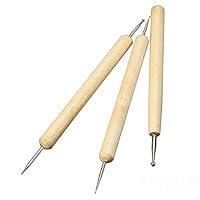 Algopix Similar Product 16 - COMIART 3pcs Wood Ball Styluses Tool