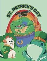 Algopix Similar Product 4 - St Patricks Day Coloring Book Happy