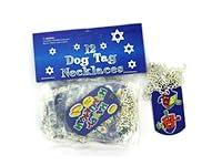Algopix Similar Product 18 - Hanukkah Dog Tag Necklace ( Case of 12 )