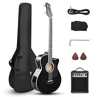 Algopix Similar Product 8 - Ktaxon Acoustic Electric Bass Guitar