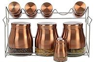 Algopix Similar Product 18 - 9 Piece Copper Color Stainless Steel