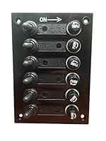 Algopix Similar Product 12 - Pactrade Marine Boat 6 Gang Bakelite