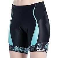 Algopix Similar Product 9 - Santic Womens Cycling Shorts Padded 4D