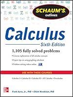Algopix Similar Product 11 - Schaums Outline of Calculus 6th