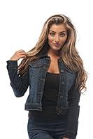 Algopix Similar Product 7 - Womens Basic Button Down Denim Jean