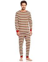 Algopix Similar Product 16 - Leveret Mens Pajamas Fitted Striped