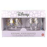 Algopix Similar Product 4 - Stor Set of 2 Minnie Glass Glasses 510