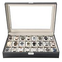 Algopix Similar Product 7 - FLKQC 24 Slots Watch Box  Watch Case