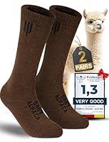 Algopix Similar Product 13 - Alpaca Boot Socks for Men and Women