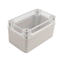 Algopix Similar Product 17 - uxcell 130x80x70mm Clear Cover Junction