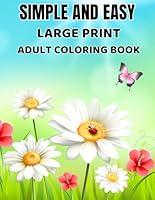 Algopix Similar Product 7 - Simple And Easy Large Print Adult