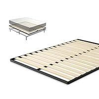 Algopix Similar Product 1 - Zinus Deepak Easy Assembly Wood Slat