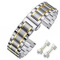 Algopix Similar Product 9 - HEYOZURY Metal Watch Band 20mm