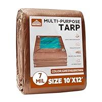 Algopix Similar Product 14 - Tarp 10x12 ft 100 Waterproof 7mil