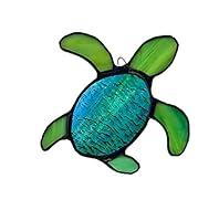 Algopix Similar Product 20 - Green Blue Ripple Texture Sea Turtle