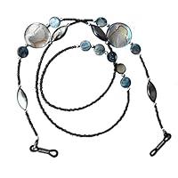 Algopix Similar Product 7 - FashionCha Elegant Pearl Eyeglass Chain