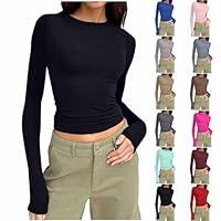 Algopix Similar Product 5 - Womens Long Sleeve Shirts Basic