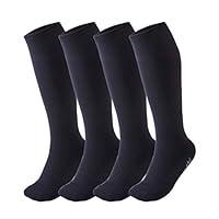 Algopix Similar Product 16 - 4 Pairs Boys Girls Soccer Socks Towel