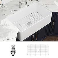 Algopix Similar Product 4 - Kichae 30 Inch Kitchen Sink Farmhouse