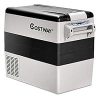 Algopix Similar Product 2 - COSTWAY Car Refrigerator 55Quart