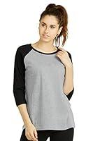 Algopix Similar Product 5 - Cottonbell Womens Baseball Quarter