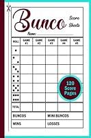 Algopix Similar Product 8 - Bunco Score Sheets With 5 Games 69