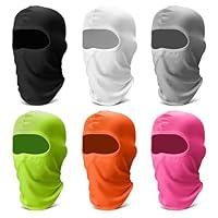 Algopix Similar Product 16 - Fivali 6 Pack Balaclava Ski Face Mask