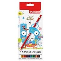 Algopix Similar Product 5 - Bruynzeel Kids 12 kleurpotloden