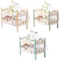 Algopix Similar Product 9 - ROBOTIME Baby Doll Bunk Beds Doll