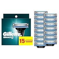 Algopix Similar Product 12 - Gillette Mach3 Razor Refills for Men