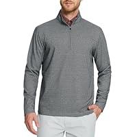 Algopix Similar Product 17 - Rouen Mens Quarter Zip Pullover