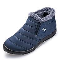 Algopix Similar Product 14 - Womens Winter Snow Boots Fur Lined Warm