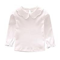 Algopix Similar Product 12 - Weixinbuy Baby Girls Blouse Solid