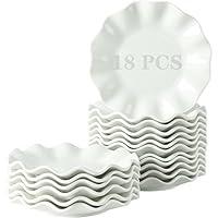 Algopix Similar Product 4 - 6 Inch Porcelain Appetizer Plates Set