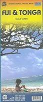 Algopix Similar Product 20 - 1 Fiji  Tonga Travel Reference Map
