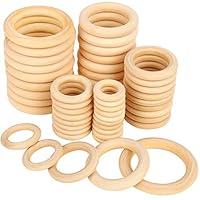 Algopix Similar Product 9 - HNYYZL 50 Pcs Unfinished Solid Wooden