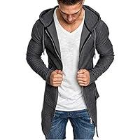 Algopix Similar Product 5 - Mens Fashion Hip Hop Sweatshirt Long