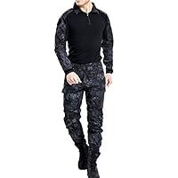 Algopix Similar Product 10 - Vividda Camo Tracksuit Hunting Wargame