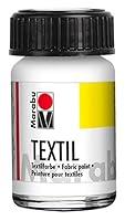 Algopix Similar Product 18 - Marabu 070 15ml Textil Paint, White