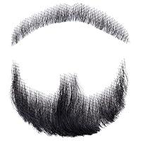 Algopix Similar Product 13 - Fake Beard Human Hair Realistic Beard
