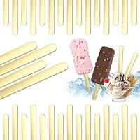 Algopix Similar Product 1 - 30 Pieces Gold Popsicle Sticks 45 Inch