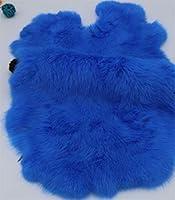 Algopix Similar Product 4 - 1x Skin of Rabbit Fur Scrap Dyed Tanned