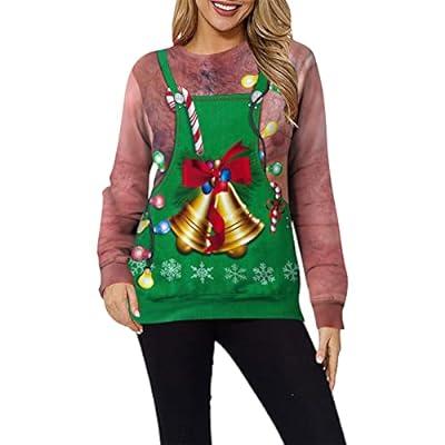 Best Deal for NAYIRI Womens Ugly Christmas Sweater 3D Print Funny