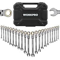 Algopix Similar Product 10 - WORKPRO 22Piece FlexHead Ratcheting