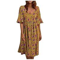 Algopix Similar Product 20 - Hmazy Dresses for Women Retro